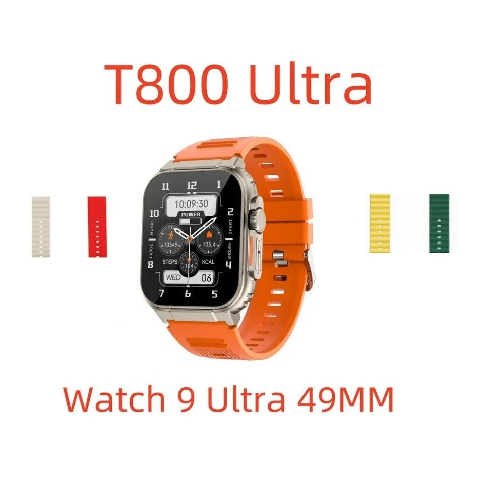 T800 ULTRA SMAART WATCH 2.9 INCH DISPLAY WIRELESS AND HIGH QUALITY - CYBER MART